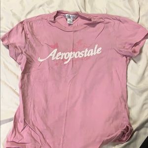 light pink Aeropostale child small t-shirt